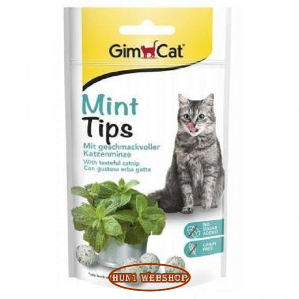 GimCat Tabletta Mint Tips Tasty   40 g