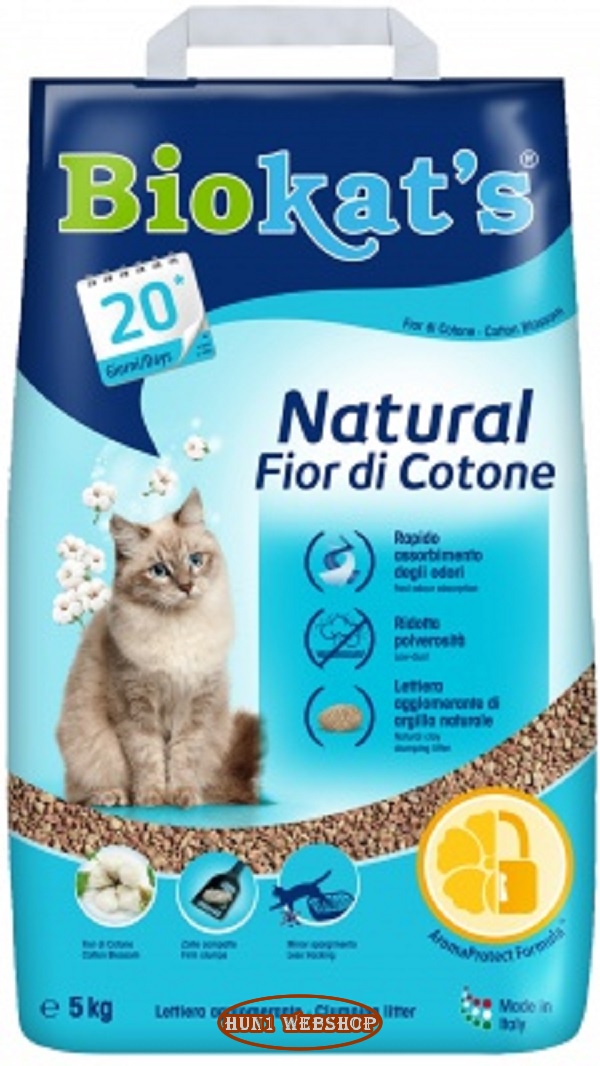 Biokat’s Natural Cotton Blossom  5 kg