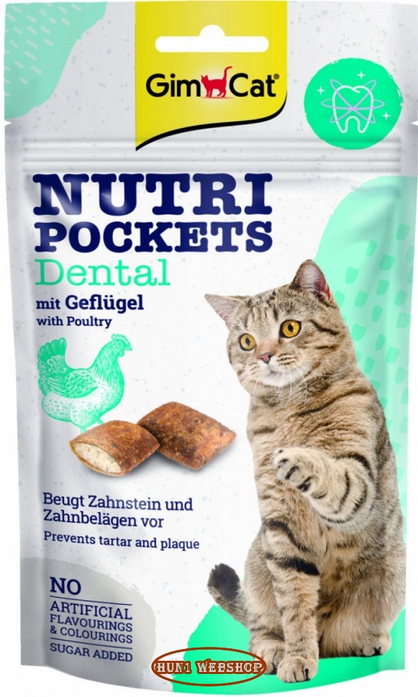 GimCat Snack Nutripockets Dental   60 g