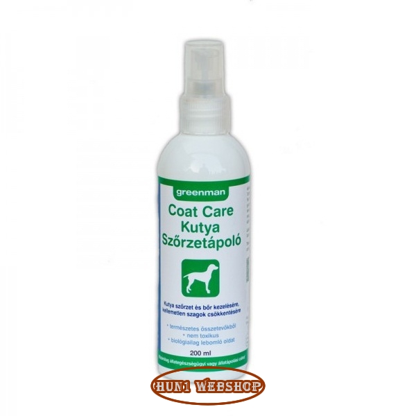 Greenman Coat Care kutya szőrzetápoló (250 ml)