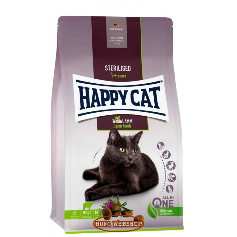 Happy Cat Sterilised Weide Lamm 10 kg