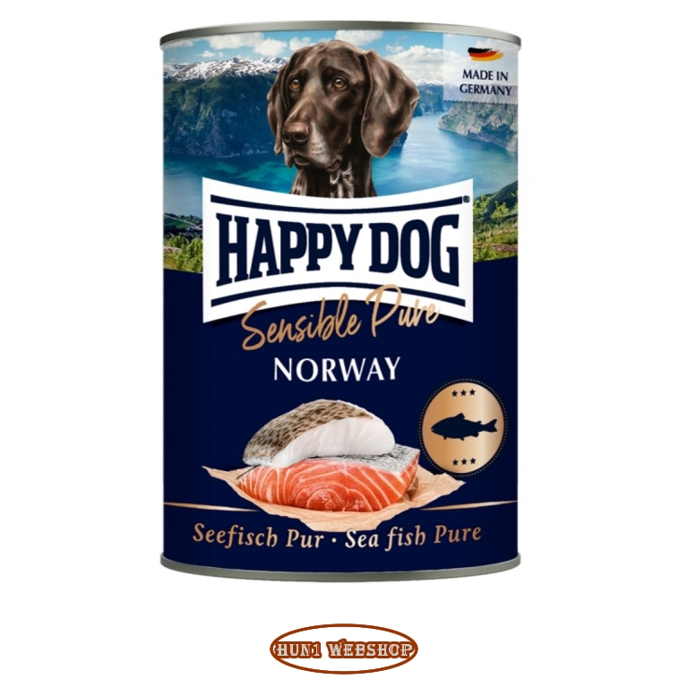 Happy Dog Sensible Pure Norway - Lazac 6x400 g