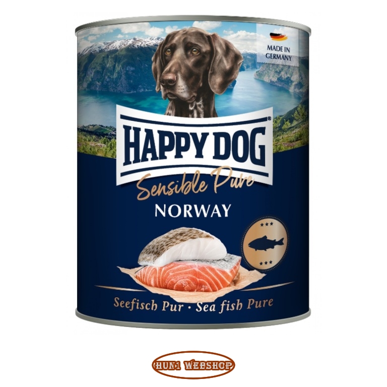 Happy Dog Sensible Pure Norway - Lazac 6x800 g