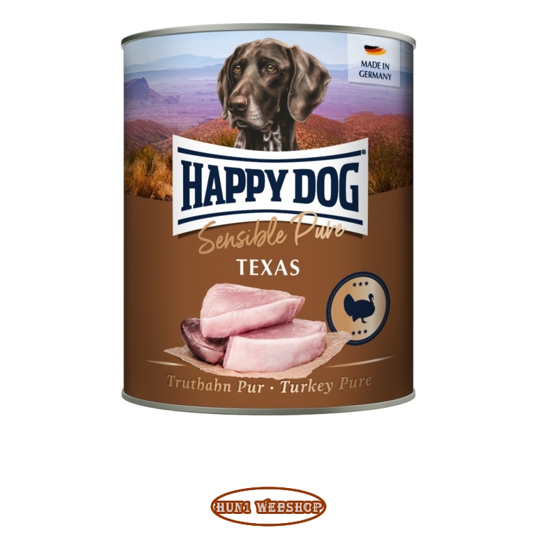 Happy Dog Sensible Pure Texas - Pulyka 6x800 g