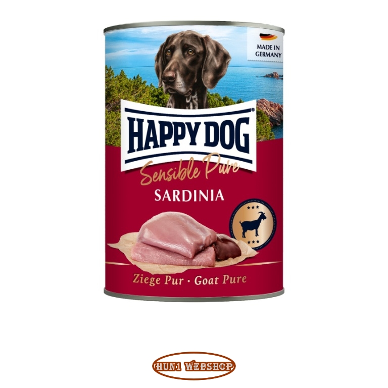 Happy Dog Sensible Pure Sardinia - Kecske 6x400 g