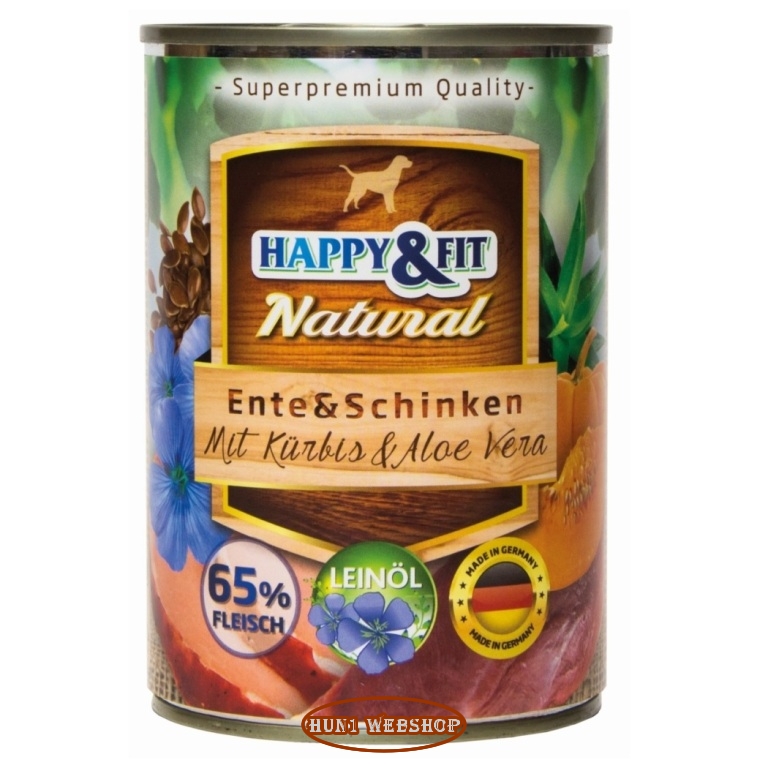 Happy&Fit Natural Ente & Schinken (kacsa és sonka) 400 g