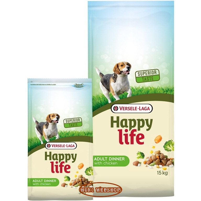 Happy Life Adult Chicken Dinner 15 kg