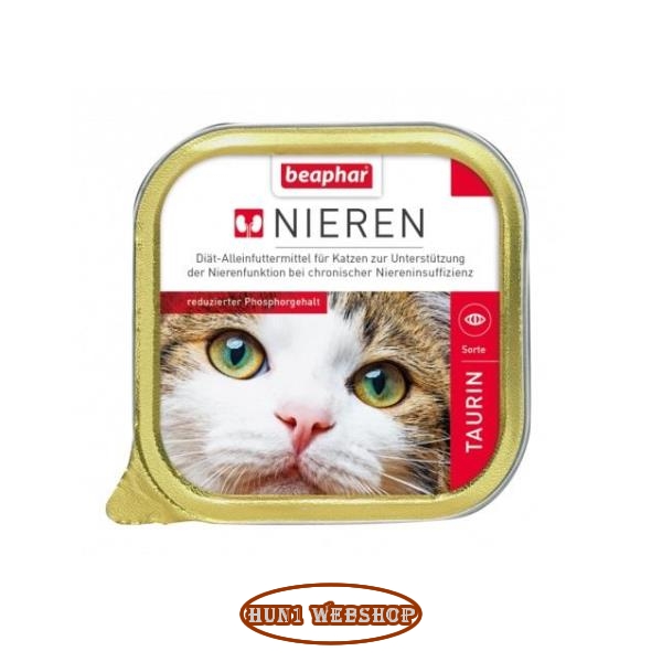 Beaphar Renal - Vesediétás táp taurinnal 16x100g