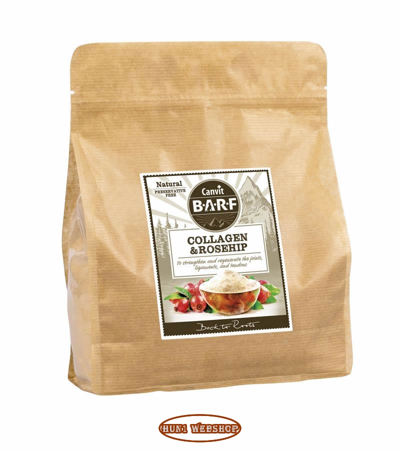 Canvit Natural Collagen & Rosehip  (Kollagén & Csipkebogyó) 140 g