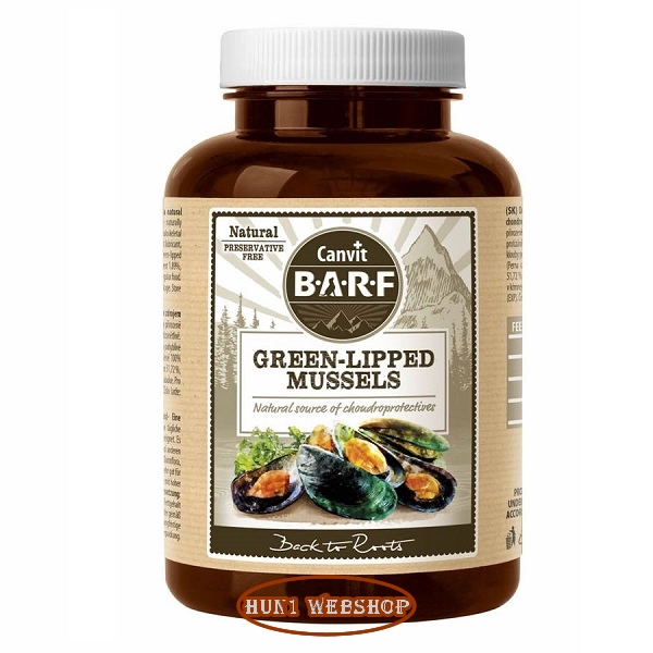 Canvit Natural Green-lipped Mussel (Zöldkagyló) 180 g