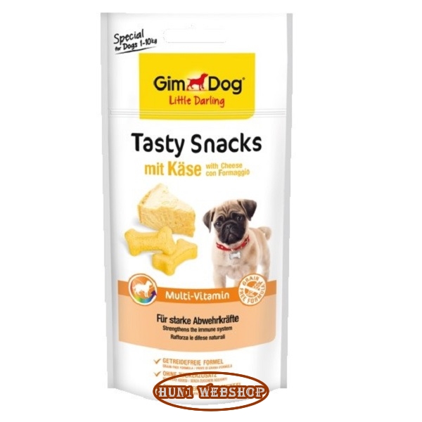 GimDog Little Darling Finom Snack Sajt + Multi-Vitamin