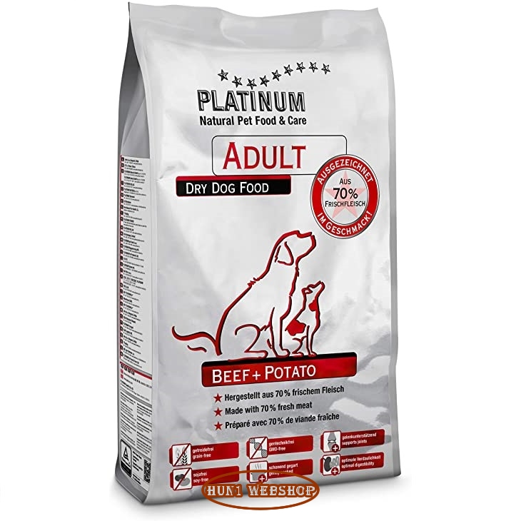 Platinum Adult Beef + Potato (marha) 5 kg