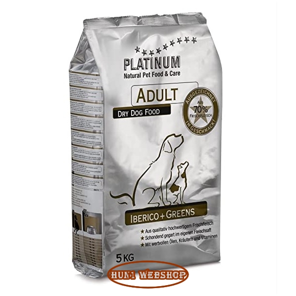 Platinum Adult Iberico + Greens (sertés) 5 kg