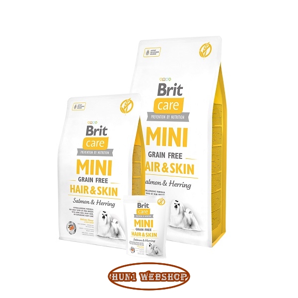Brit Care Mini Grain Free Hair&Skin Salmon & Herring 2 kg