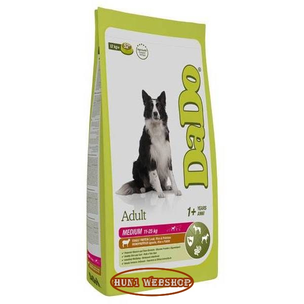 DaDo Adult Medium Breed Lamb & Rice 12 kg