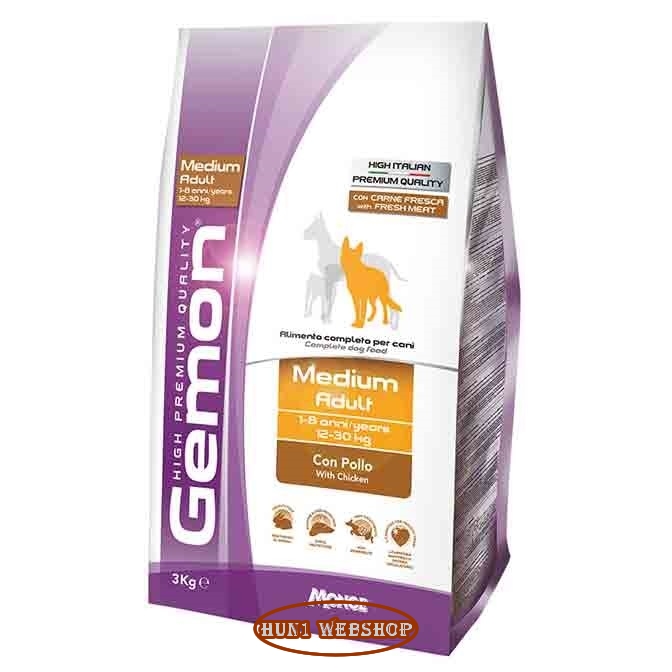 Gemon Regular Medium Adult Chicken & Rice 20 kg