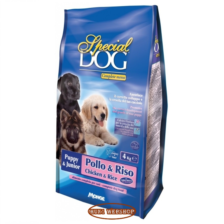 Special Dog Puppy&Junior Chicken & Rice 15 kg