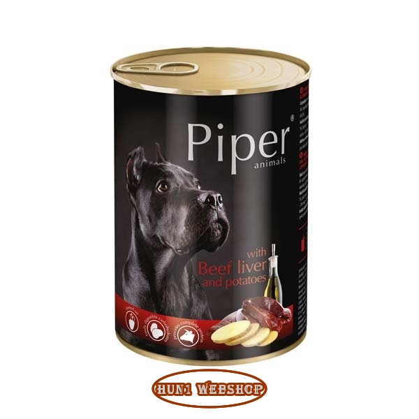 Piper Adult Beef Liver & Potatoes (marhamáj-burgonya) 400 g