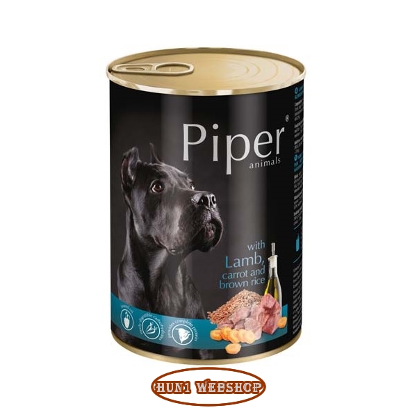 Piper Adult Lamb, Carrot & Brown rice (bárány-sárgarépa-barna rizs) 400 g