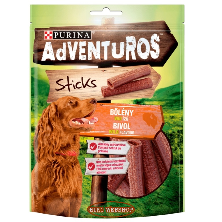 AdVENTuROS Sticks Bölény, vad 120 g