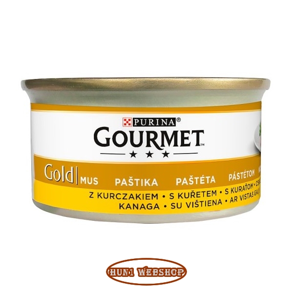 Gourmet Gold Pástétom csirkével 85 g