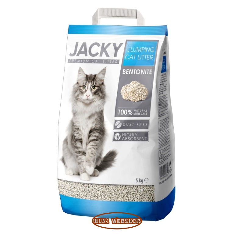 Jacky Prémium csomósodó macskaalom 5 kg