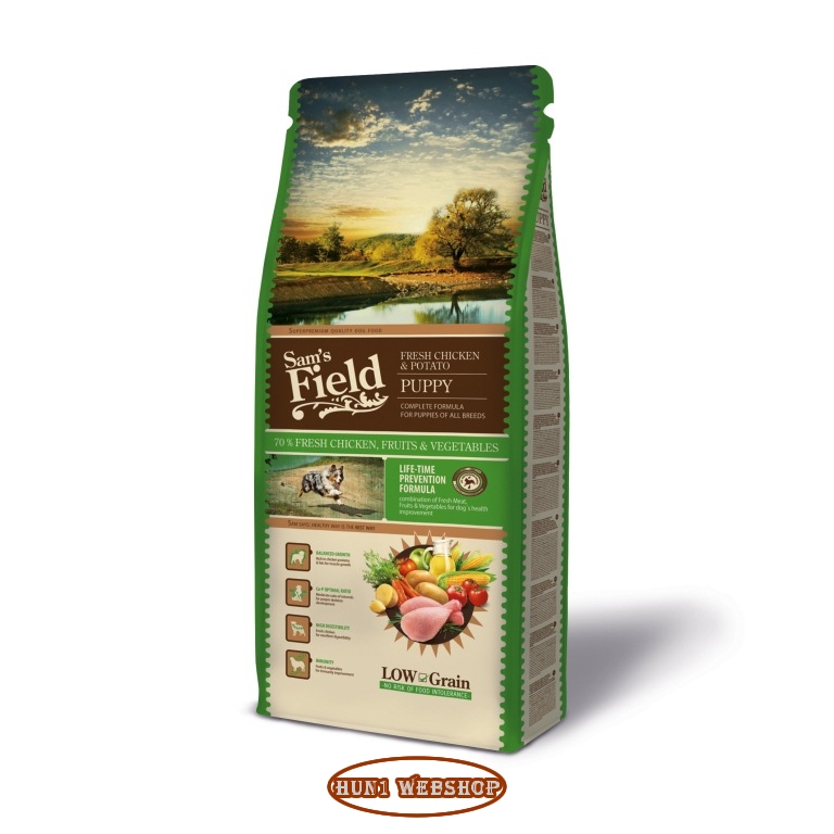 Sam's Field Low Grain Puppy Fresh Chicken & Potato 13 kg