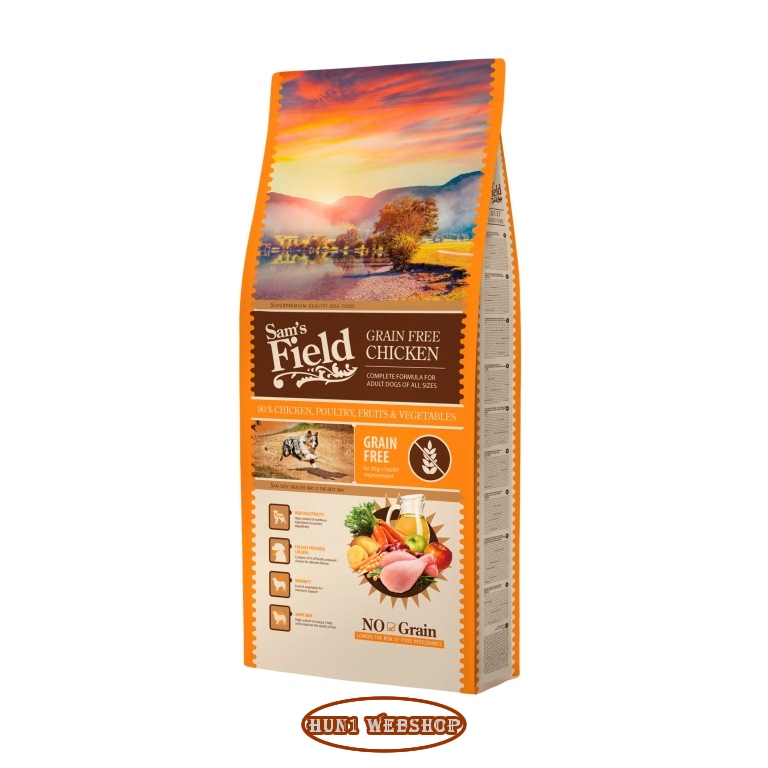 Sam's Field Grain Free Adult Chicken 13 kg