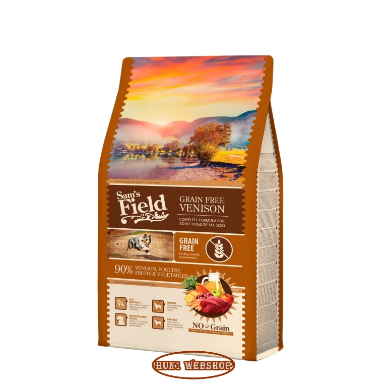 Sam's Field Grain Free Adult Venison 800 g