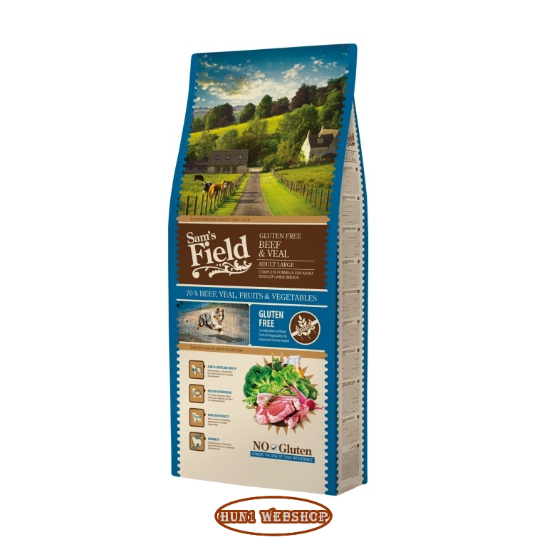 Sam's Field Gluten Free Adult Large Beef & Veal 13 kg