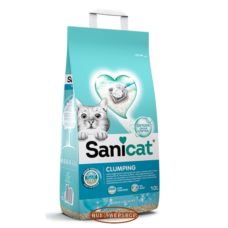 Sanicat Marseille Soap csomósodó macskaalom (10 L)