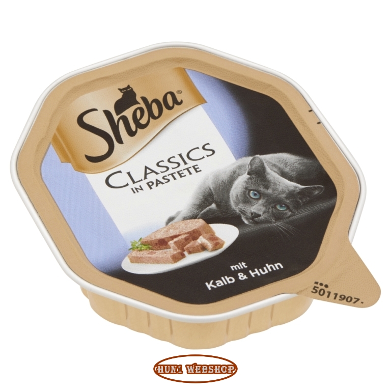 Sheba Classics borjú és csirke pástétom 85 g
