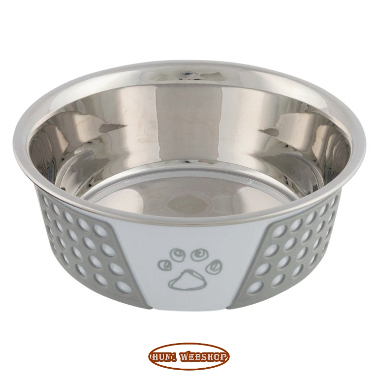 Trixie Fém tál szilikon bevonattal (0,75 l/ø 17 cm)