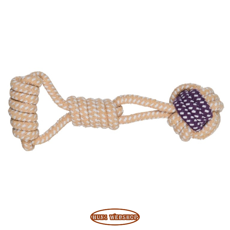 Trixie Kötél labda fogóval ( ø 6/23 cm)