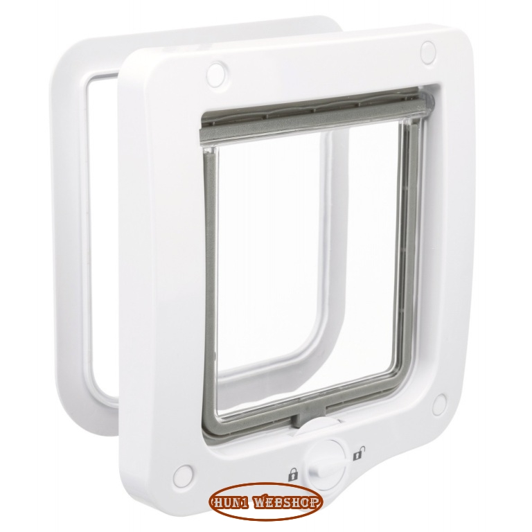 Trixie 2 utas macskaajtó - fehér