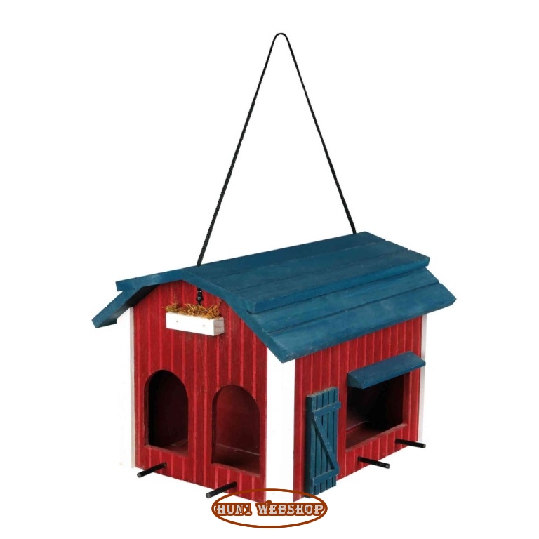 Trixie Fa madáretető pajta (4 L/24x22x32 cm)