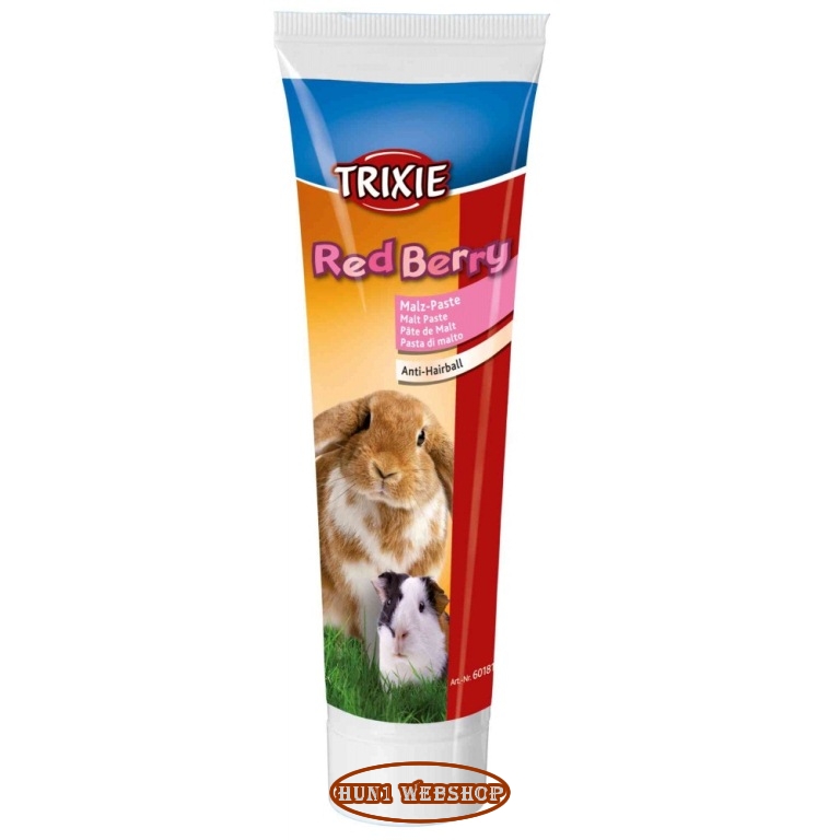 Trixie Anti-Hairball Maláta paszta kisállatoknak - piros gyümölcsös (Red Berry) 100 g