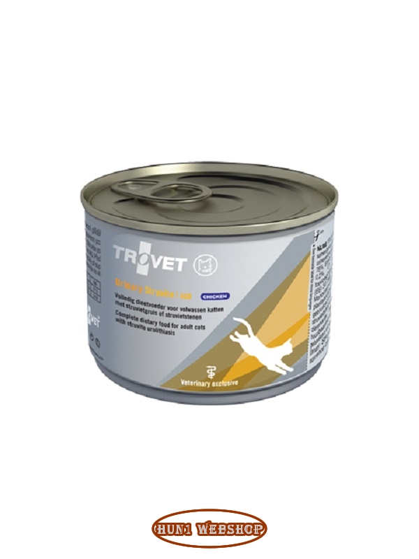 Trovet Urinary Struvite Cat (ASD) Csirke  200 g