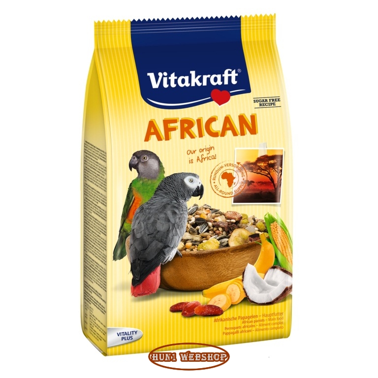 Vitakraft Prémium Menü African jákónak