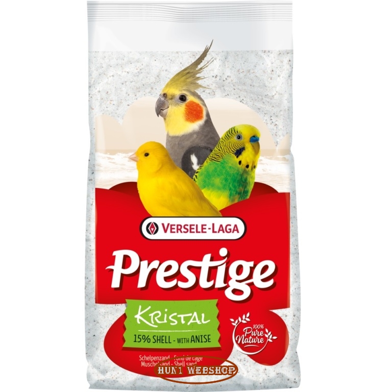 Versele Laga Prestige Kristal Shell Sand - white 25 kg