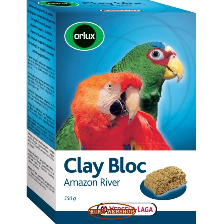 Versele Laga Orlux Clay Bloc Amazon River 6x550 g