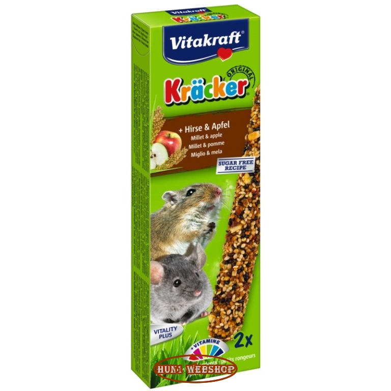 Vitakraft Kracker - köles és alma egérnek (2 db)