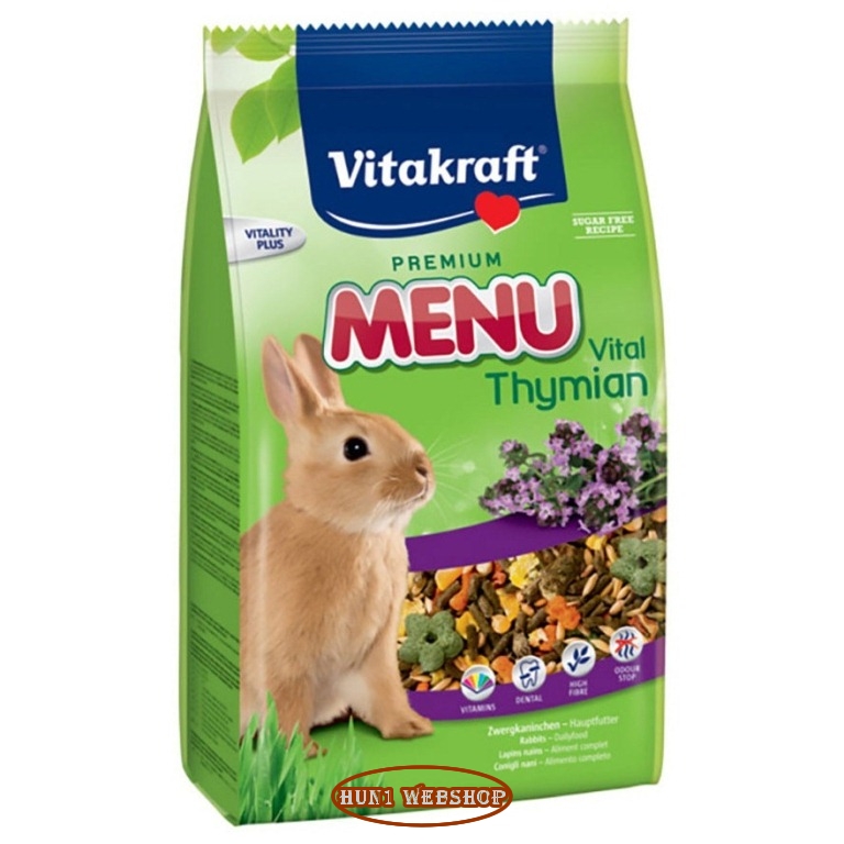 Vitakraft Prémium Menü Vital kakukkfűvel nyúlnak