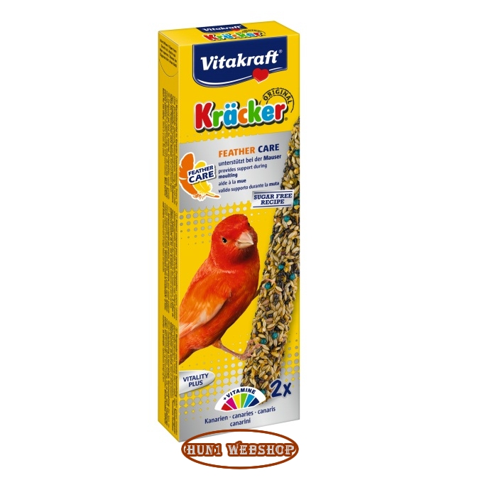 Vitakraft Kracker Feather Care - tollváltó kanárinak (2 db)