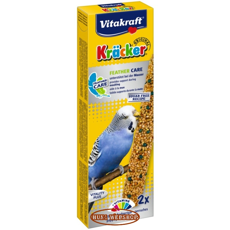 Vitakraft Kracker Feather Care - tollváltó hullámos papagájnak (2 db)