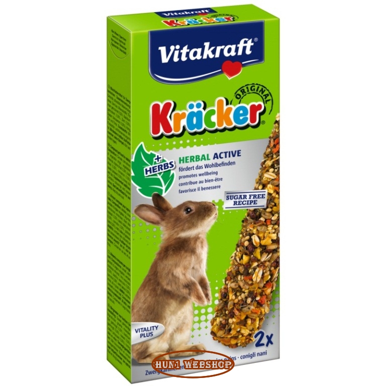 Vitakraft Kracker Herbal Active - gyögynövény nyúlnak (2 db)