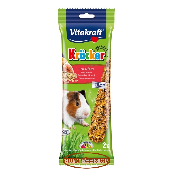 Vitakraft Kracker - gyümölcs és gabonapehely csincsillának (2 db)