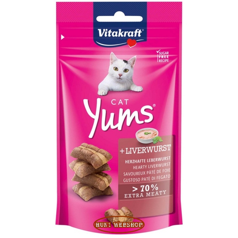 Vitakraft Cat Yums - májas hurka