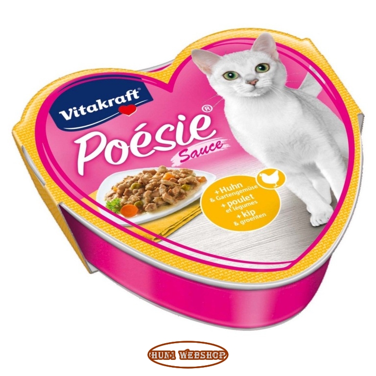 Vitakraft Poésie Sauce csirke és zöldség 85 g