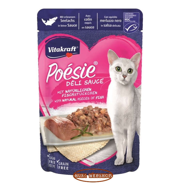 Vitakraft Poésie Delice fekete tőkehal 85 g